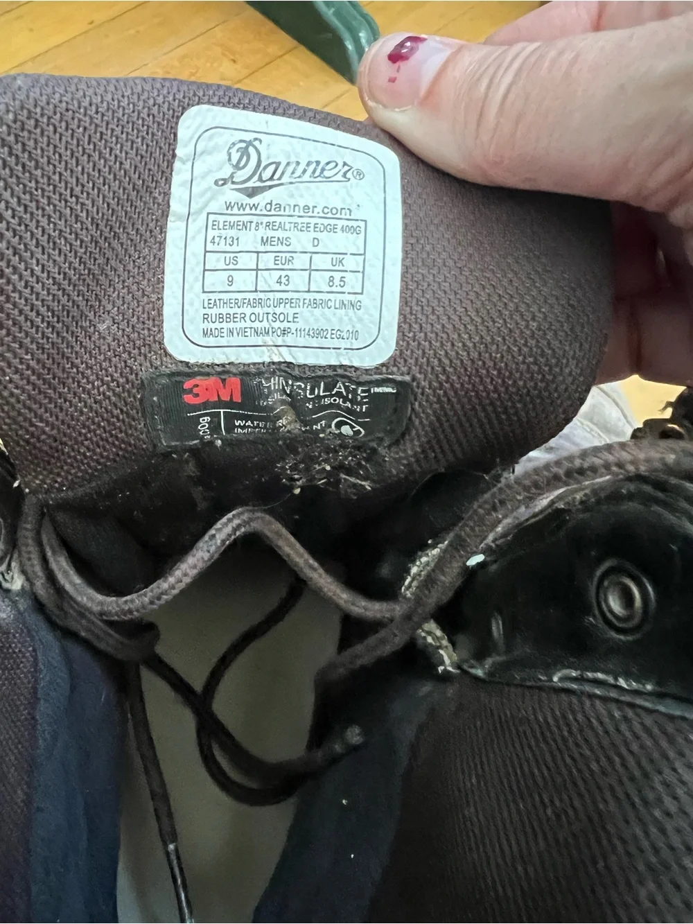 Danner Realtree Camo Lace-Up Hunting Boots in Brown